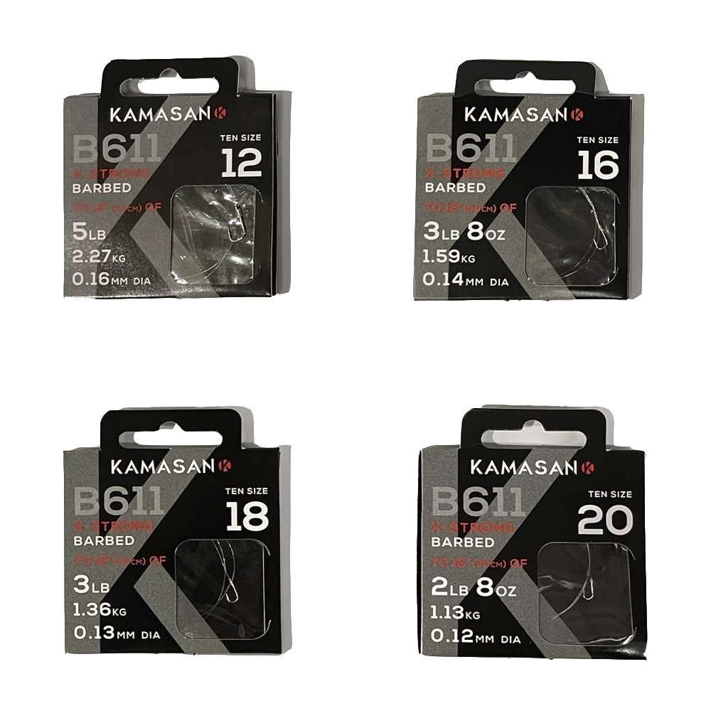 KAMASAN B611 Hooks To Nylon