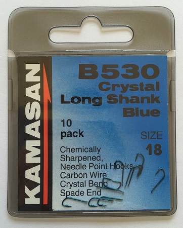 KAMASAN B530 Crystal Long Shank Blue