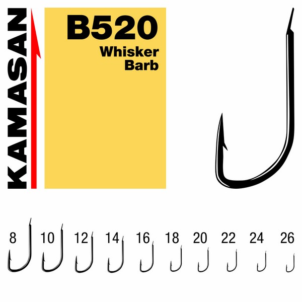 KAMASAN B520 Spade End Whisker Barb