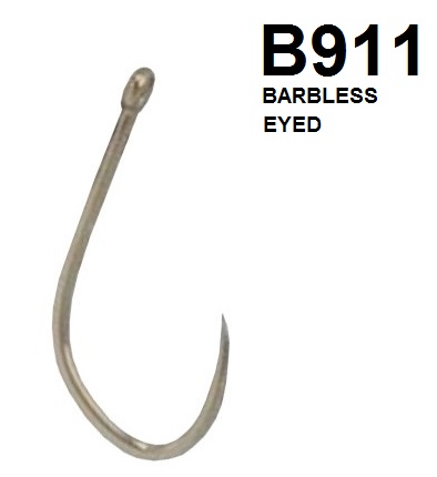 KAMASAN B911 Barbless Eyed