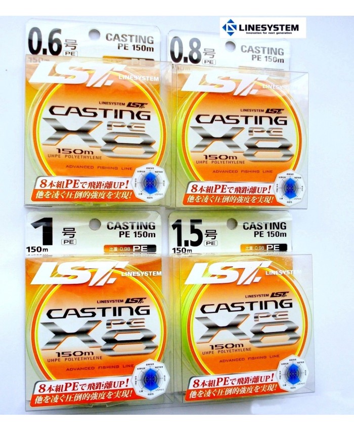 LINESYSTEM Casting PE X8 150m