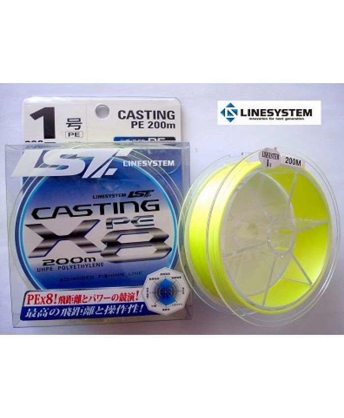 LINESYSTEM Casting PE X8 200m