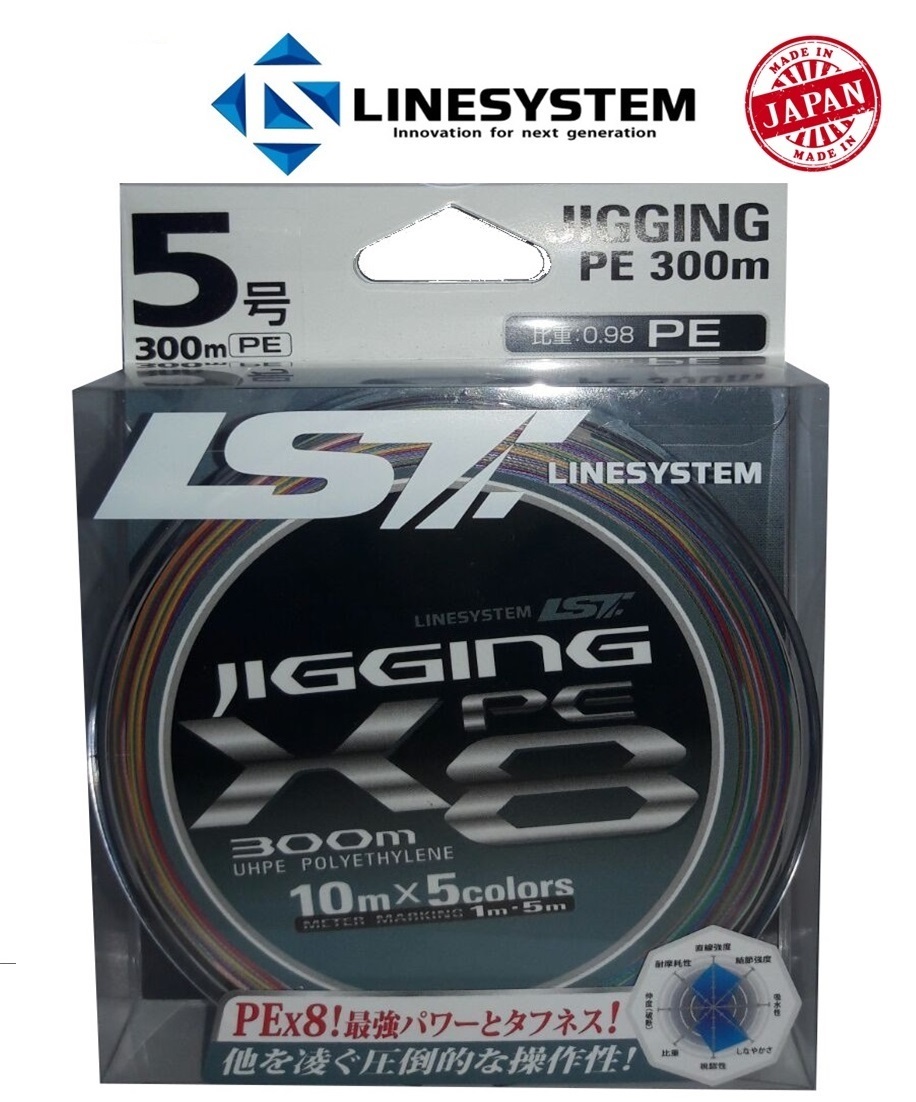 LINESYSTEM Jigging PE X8 300m