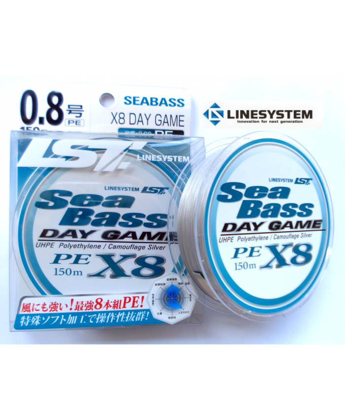 LINESYSTEM Sea Bass X8 Day Game 150m