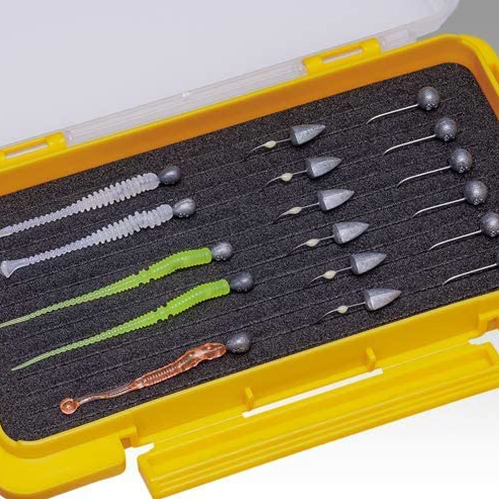 MEIHO Slit Form Case J - Yellow