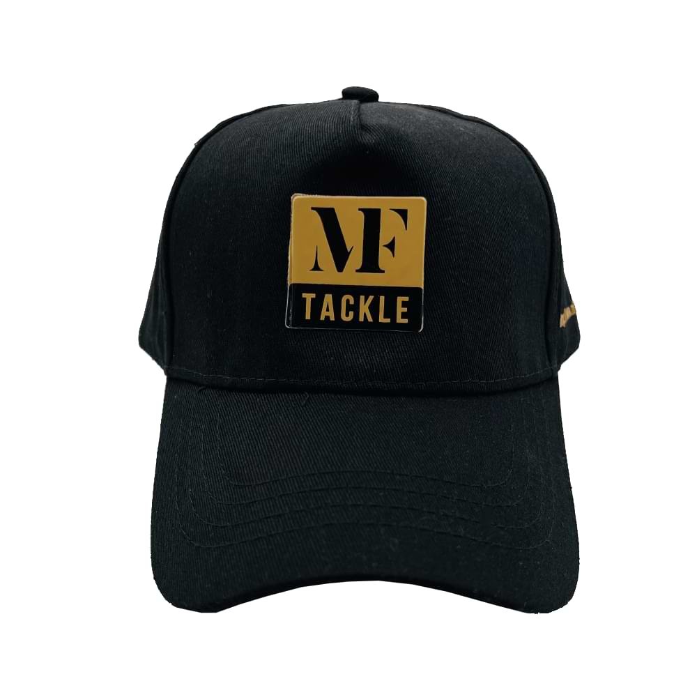 MF Cap Black with Silicone Logo