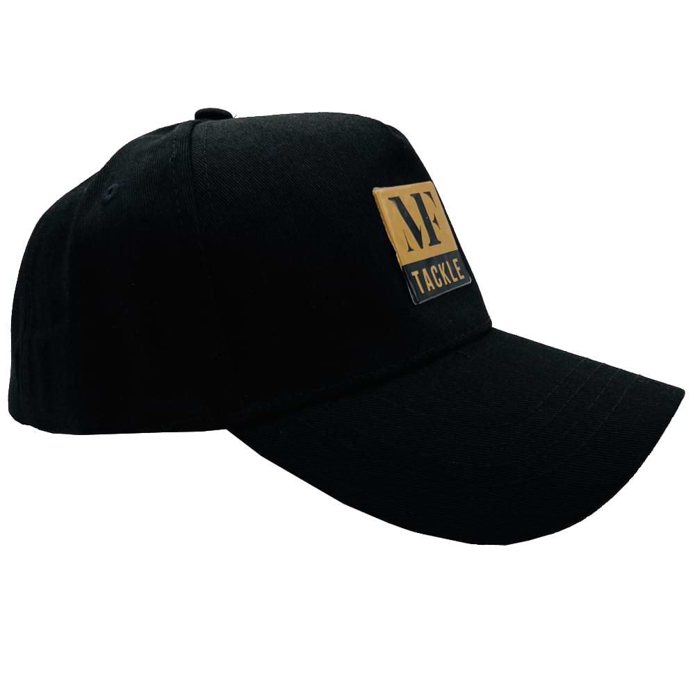 MF Cap Black with Silicone Logo