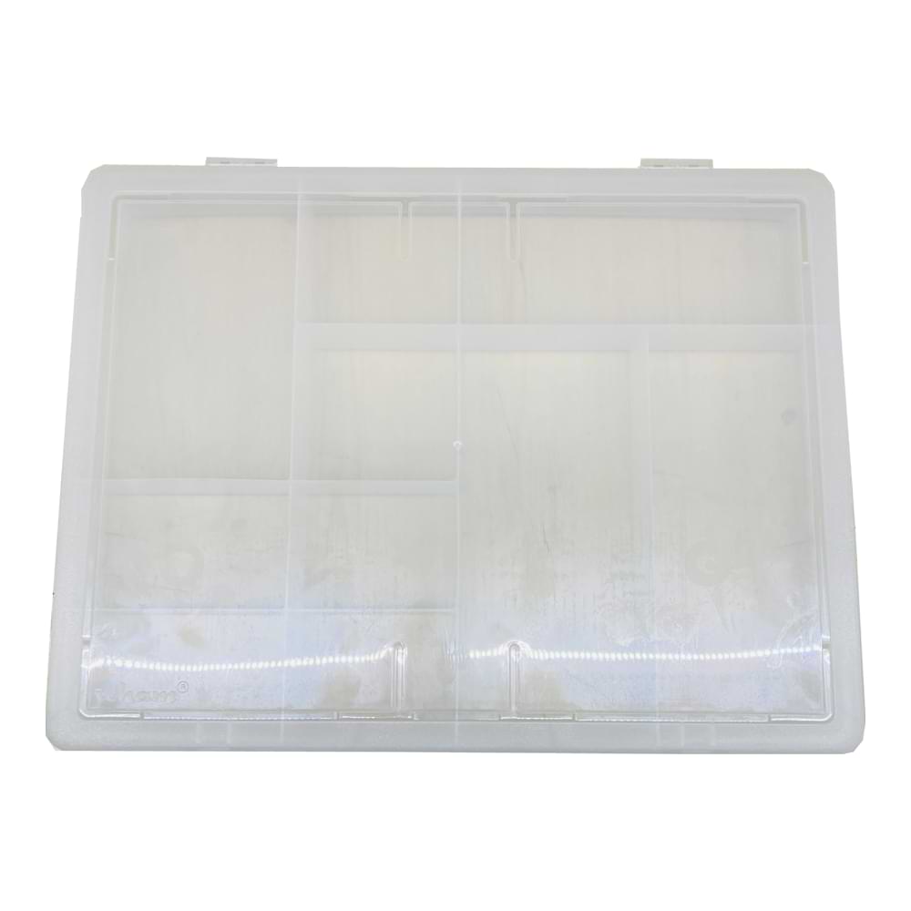 MF OctopLus Organiser 38cm - 10 Division - Clear
