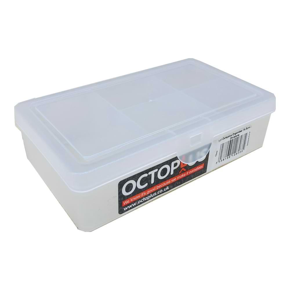 MF OctopLus Organiser 14.5cm - 5 Divisions - Clear