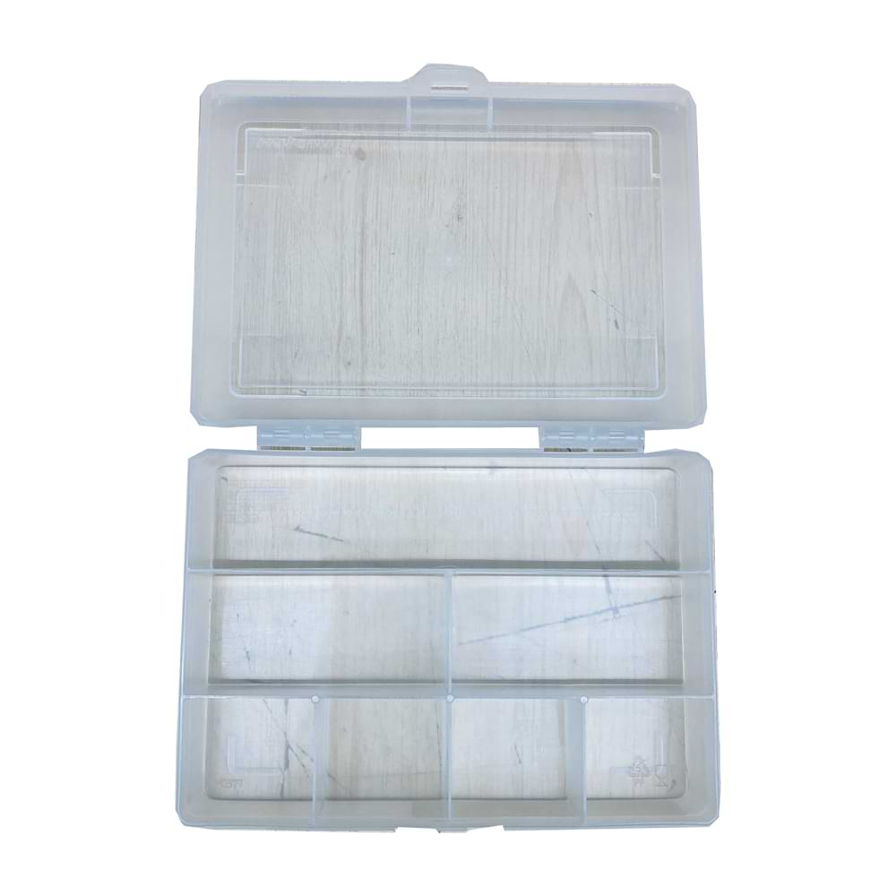 MF OctopLus Organiser 19cm - 7 Division - Clear