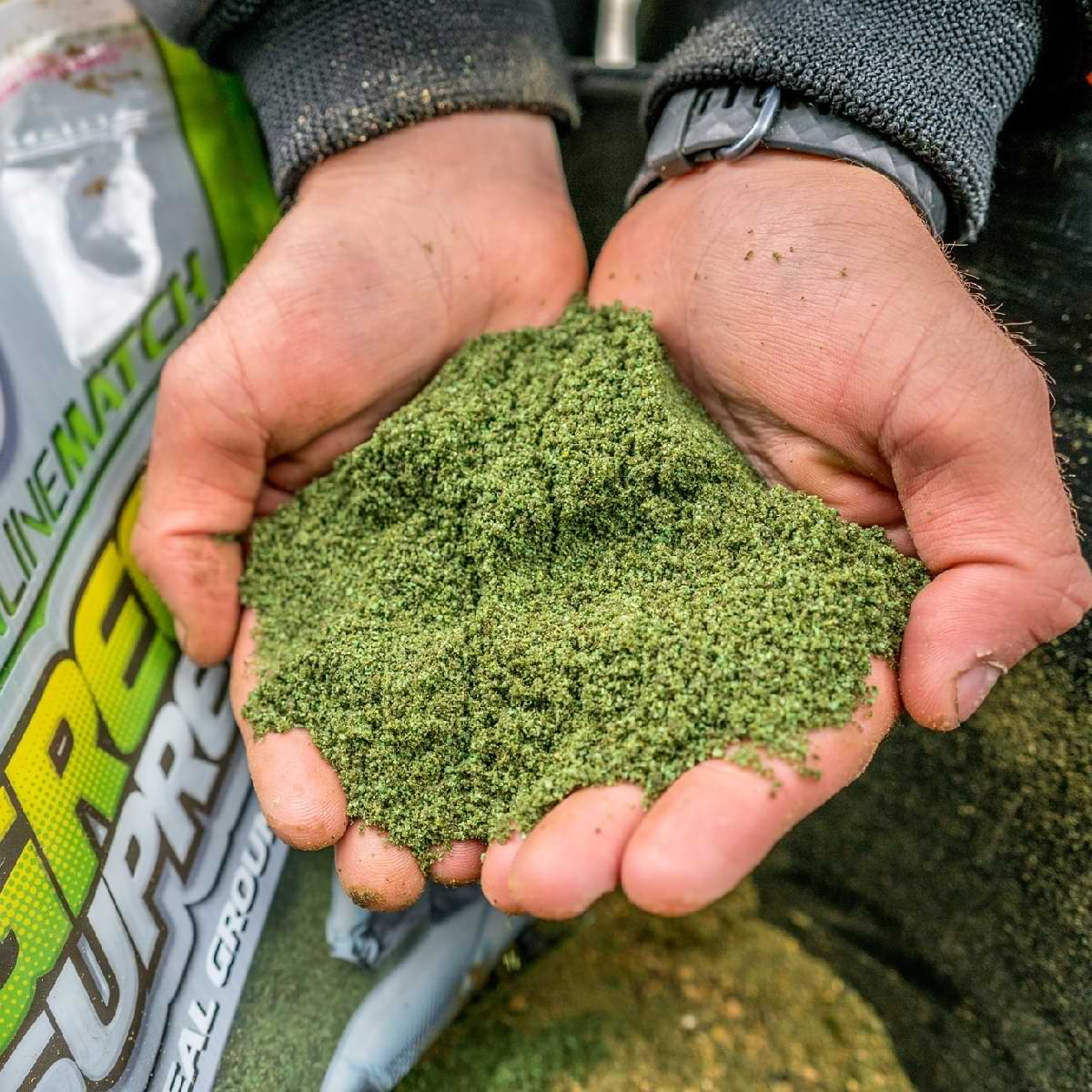 MAINLINE Green Supreme Fishmeal Groundbait 1kg