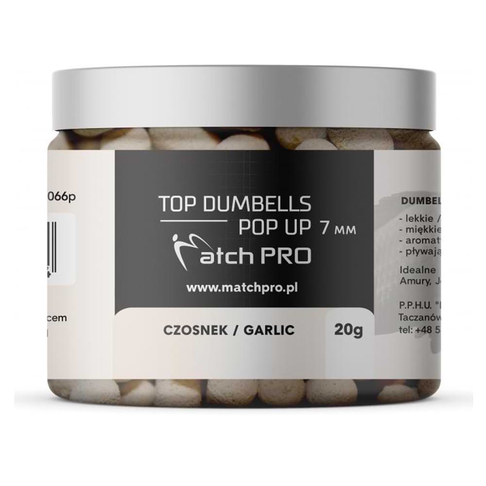 MatchPro Top Dumbells Pop Up 7mm 20g Garlic