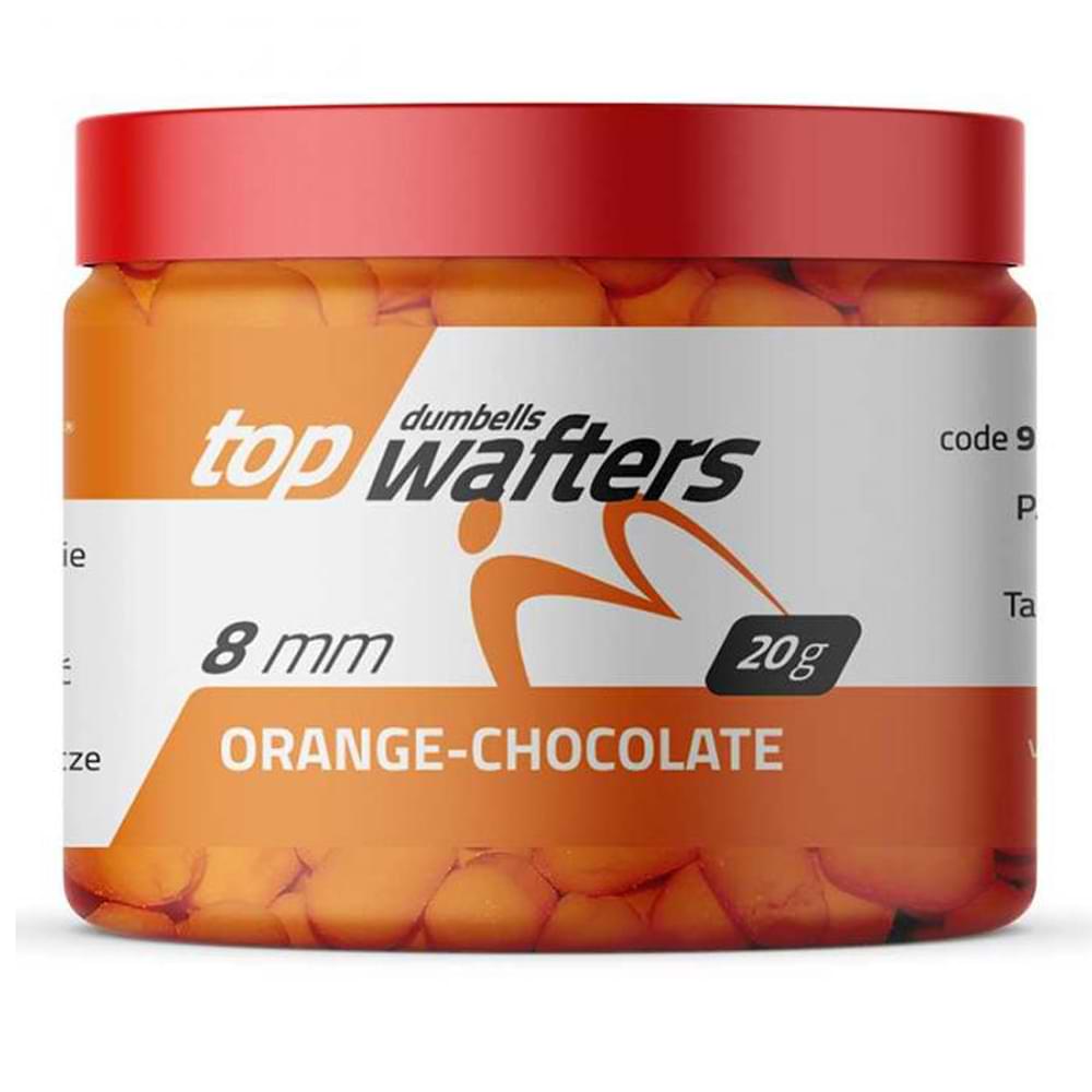 MatchPro Top Dumbells Wafters 8mm 20g Chocolate Orange