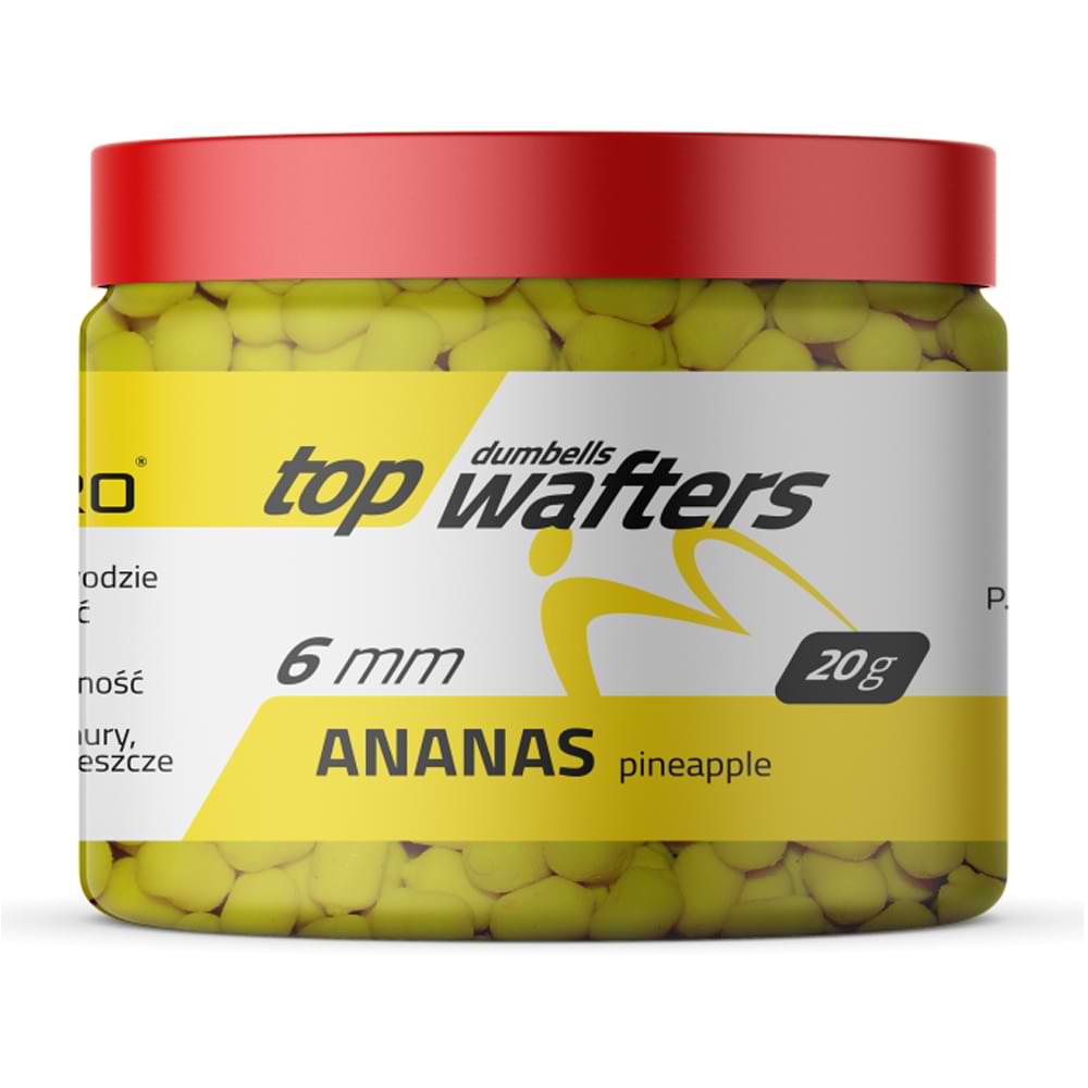 MatchPro Top Dumbells Wafters 6mm 20g Pineapple