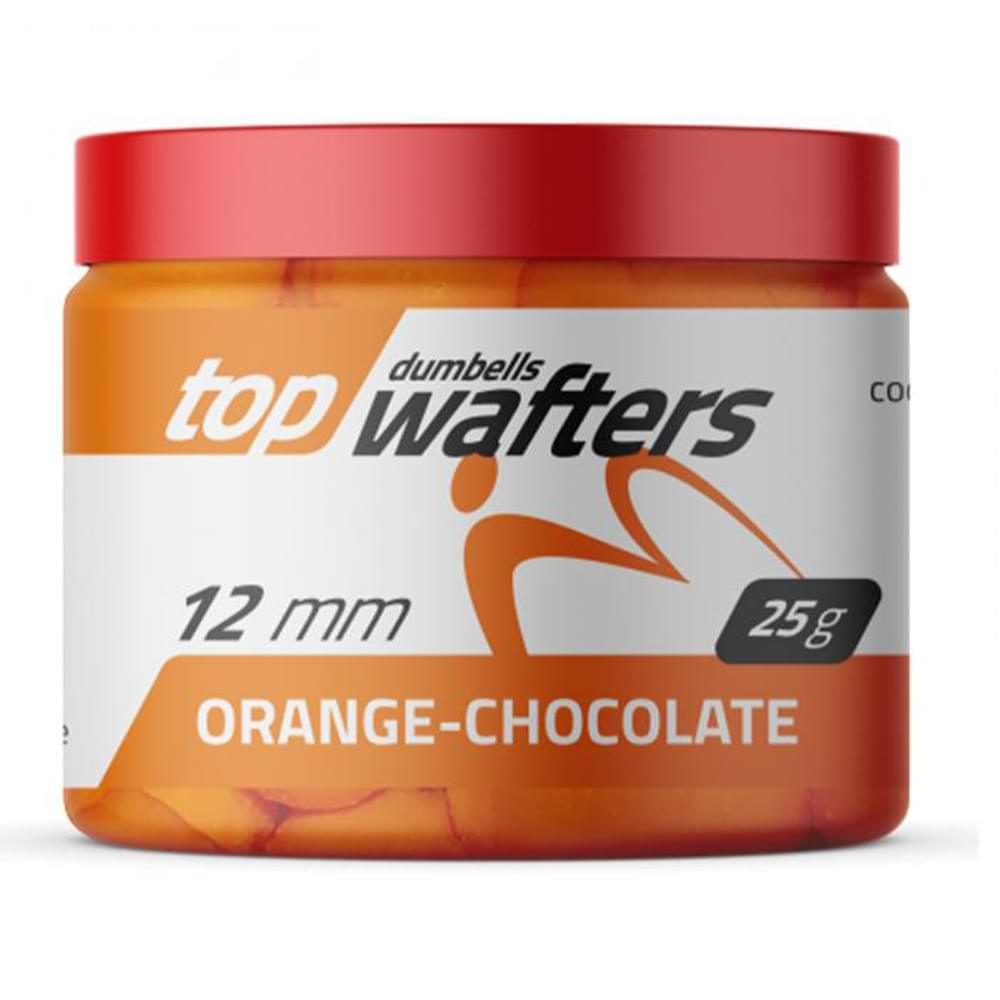 MatchPro Top Dumbells Wafters 12mm 25g Chocolate Orange