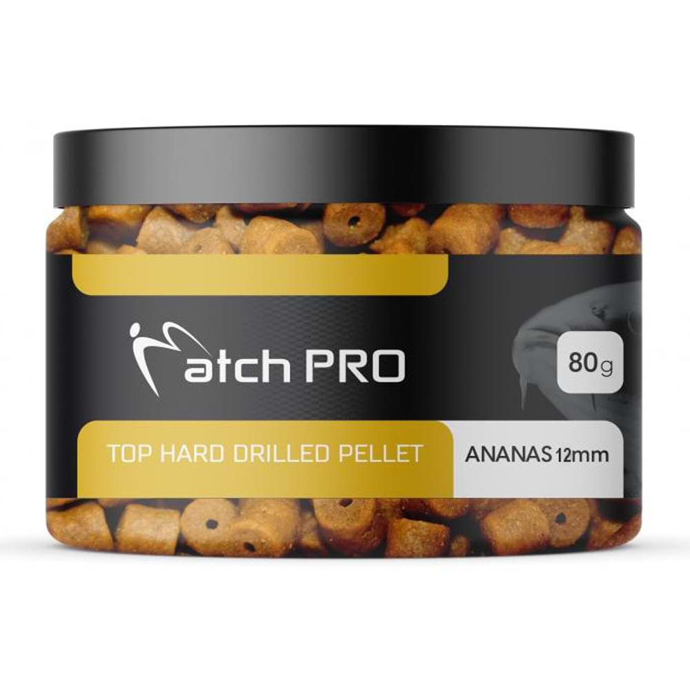 MatchPro Top Hard Drilled Pellets 12mm 80g Pineapple