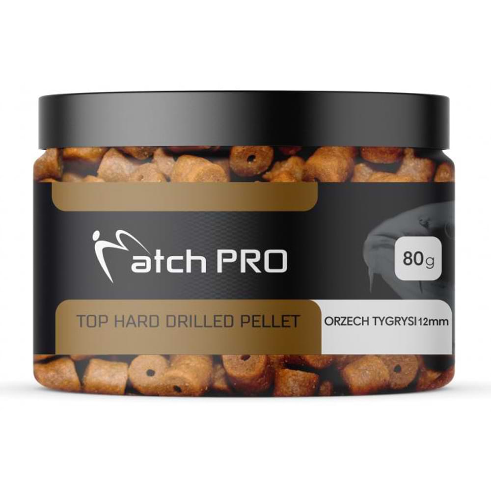 MatchPro Top Hard Drilled Pellets 12mm 80g Tiger Nut