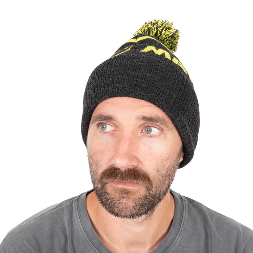 MATRIX Lime & Grey Bobble Hat