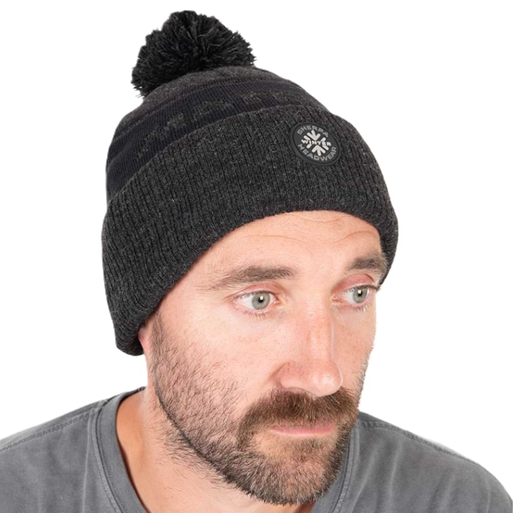 MATRIX Grey Sherpa Bobble Hat