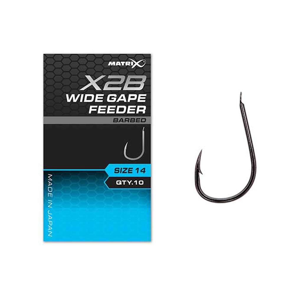 MATRIX X2B Wide Gape Feeder Barbed