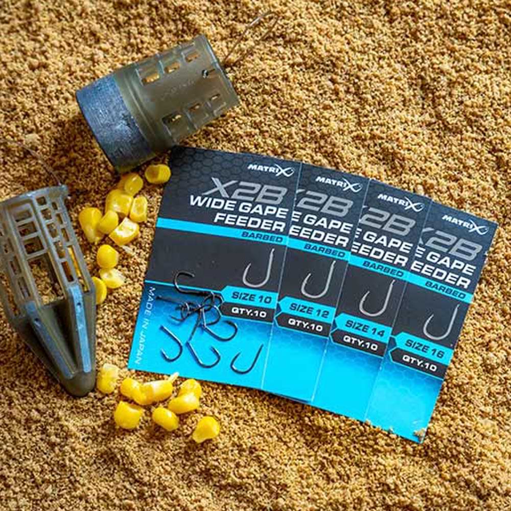 MATRIX X2B Wide Gape Feeder Barbed