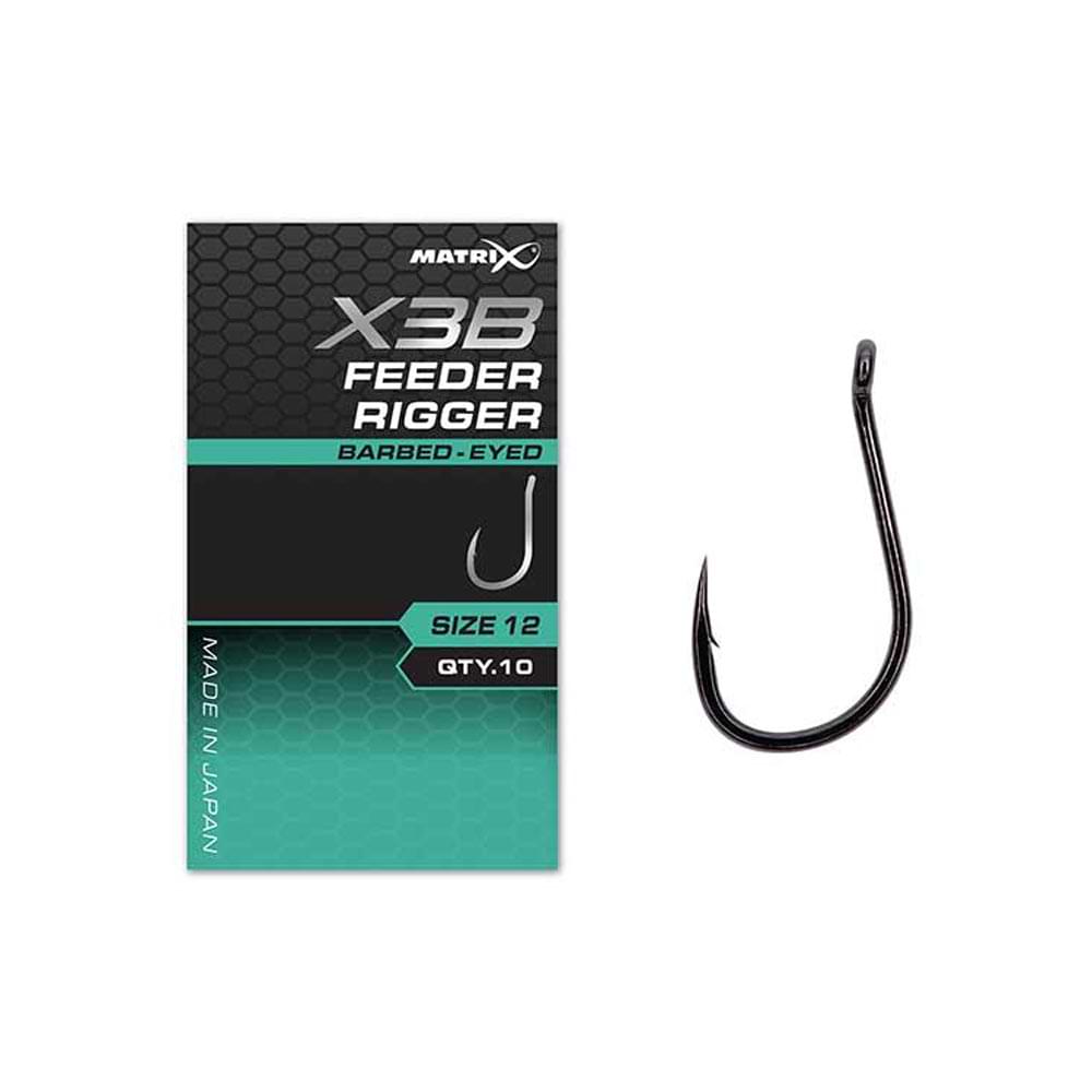 MATRIX X3B Feeder Rigger Barbed Eyed
