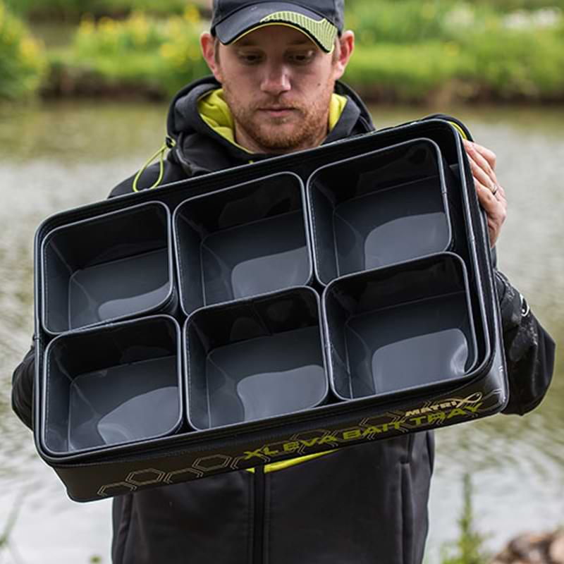 MATRIX XL Eva Bait Tray With 6 Tubs