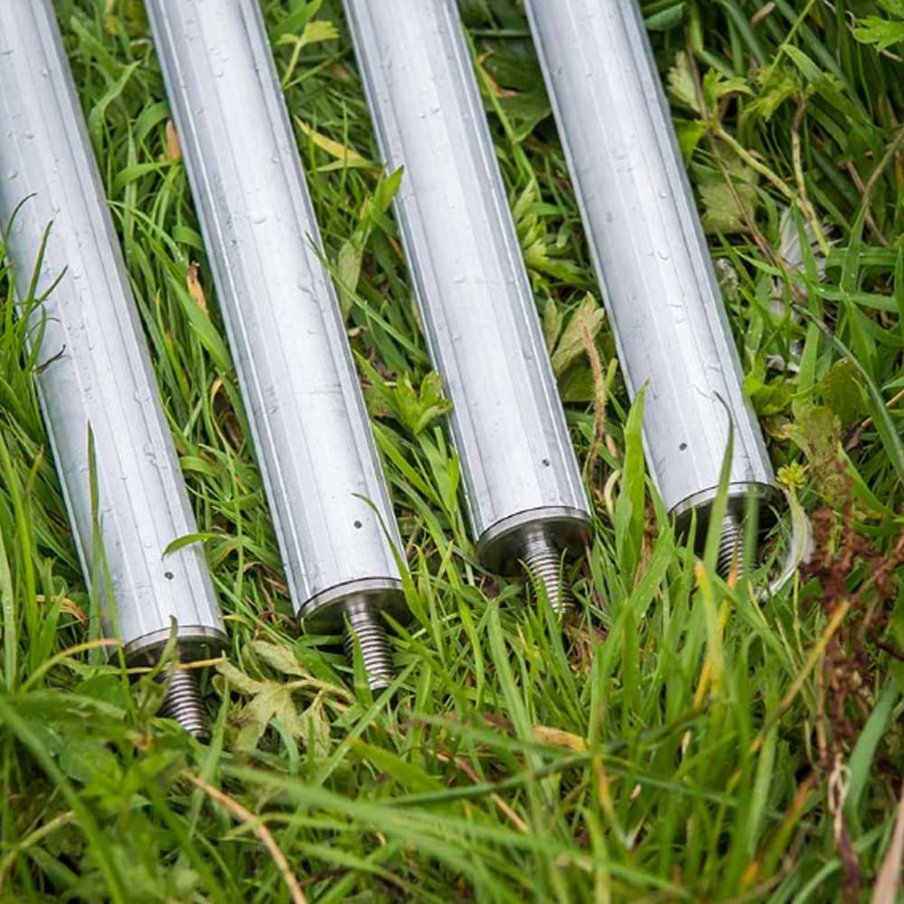 MATRIX Silver Leg Extensions D25 150mm