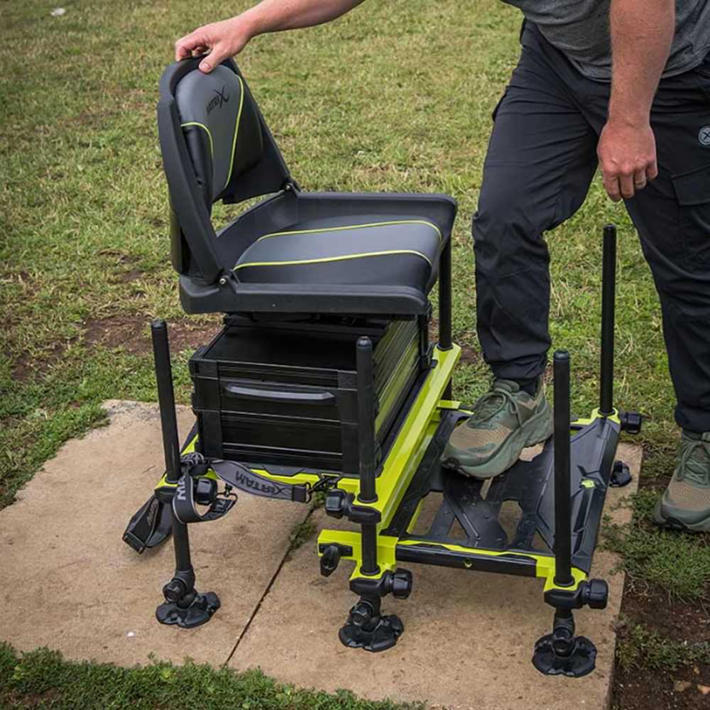 MATRIX F25 Pro Swivel Seatbox Lime Edition