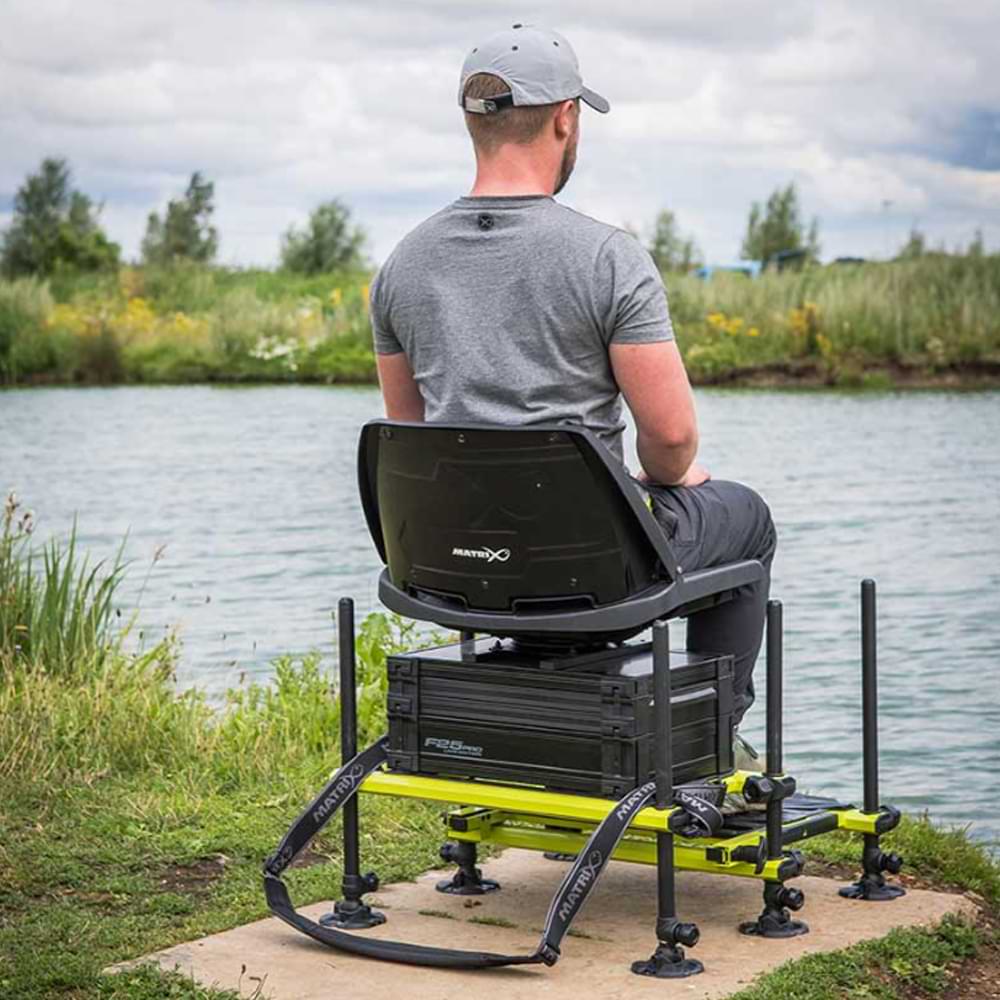 MATRIX F25 Pro Swivel Seatbox Lime Edition