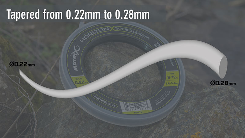 MATRIX Horizon XTapered Leaders