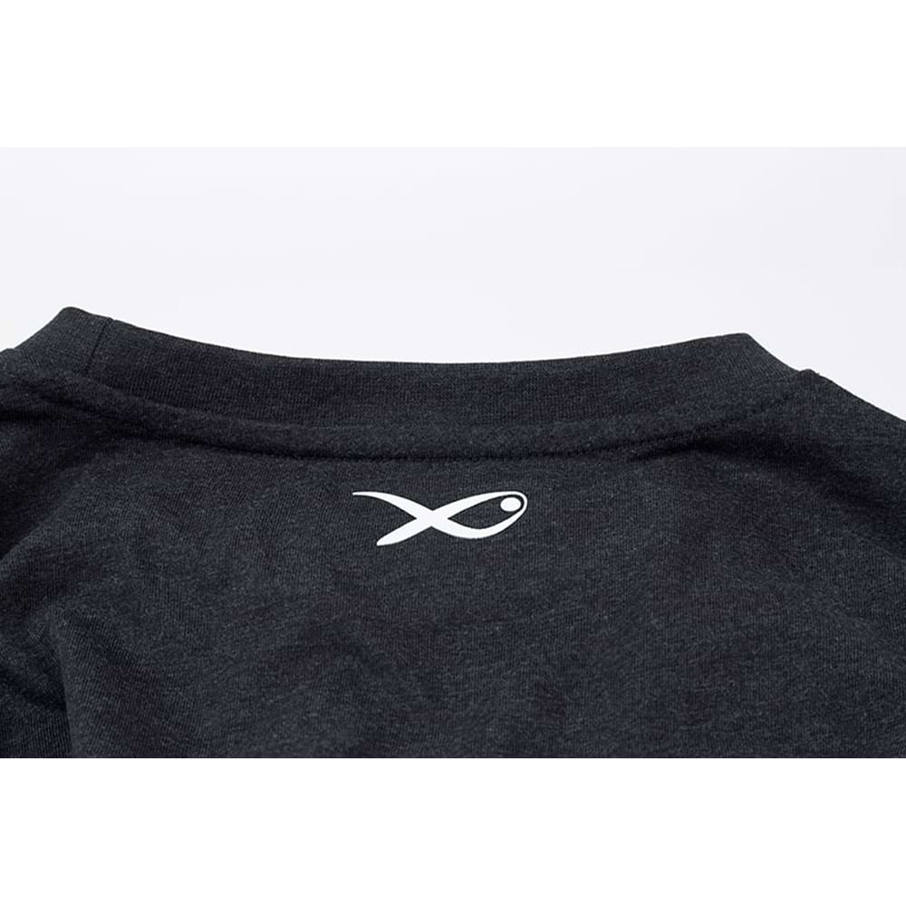 MATRIX Minimal Black Marl T-Shirt