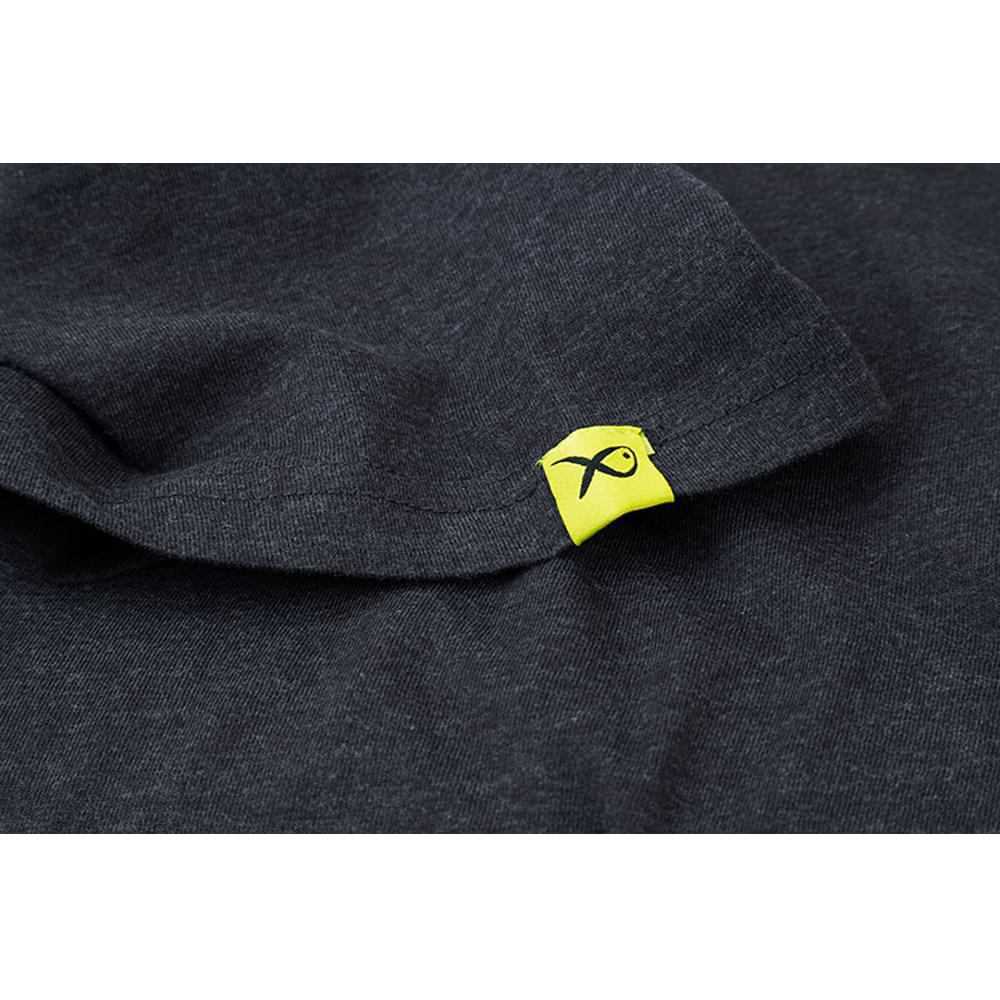 MATRIX Minimal Black Marl T-Shirt