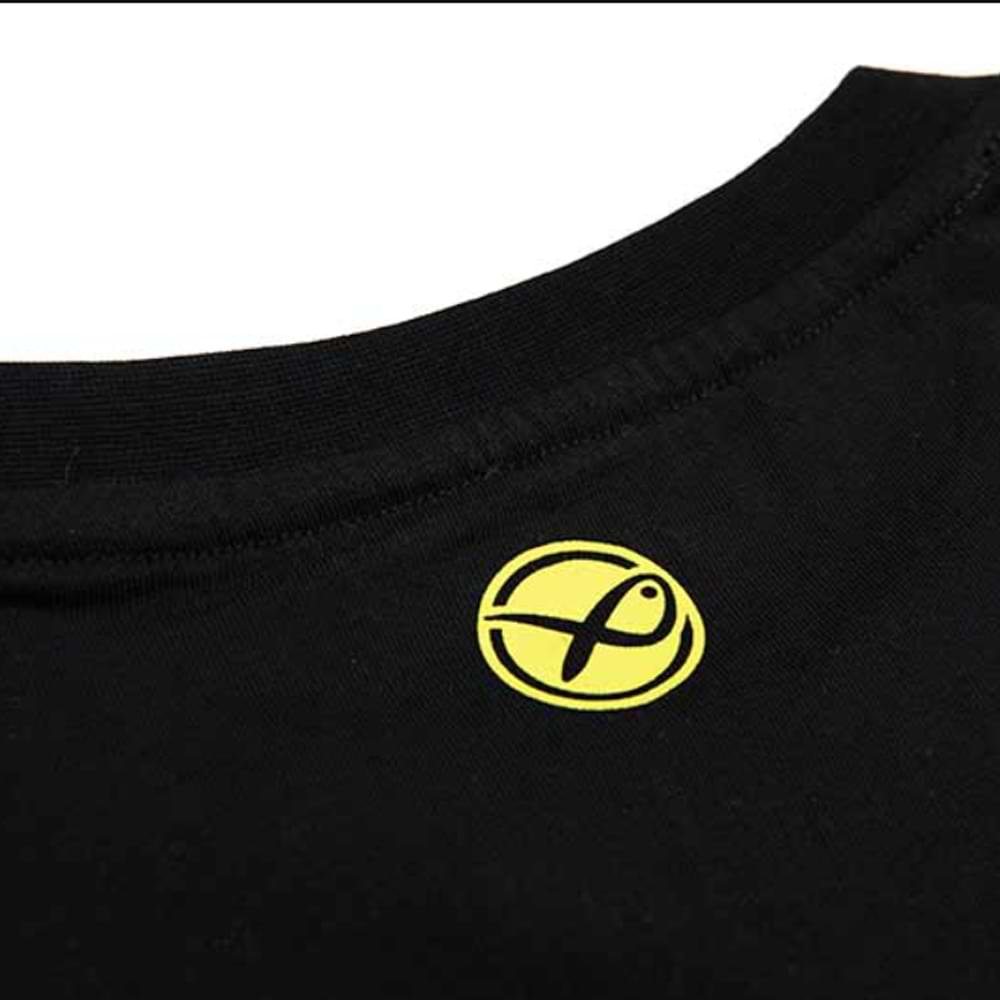 MATRIX Hex Print T-Shirt Black