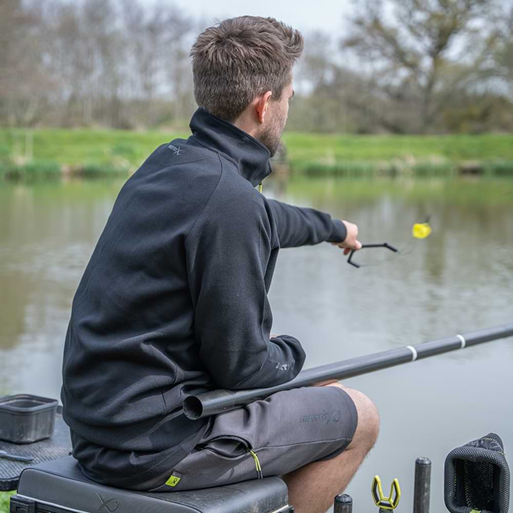 MATRIX Black Edition ¼ Zip Sweater 