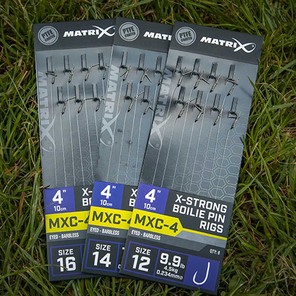 MATRIX MXC-4 4' X-Strong Boilie Pin Rigs