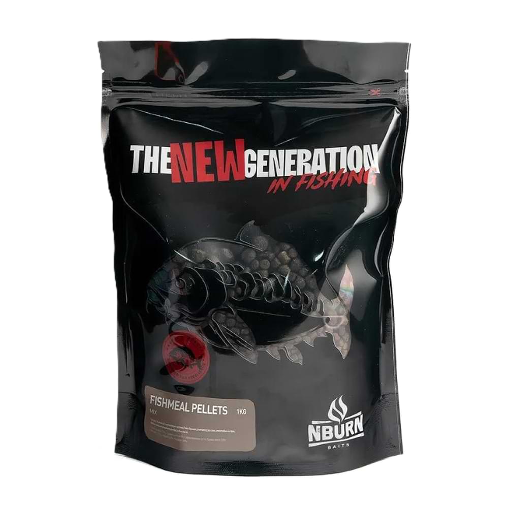NBURN Baits Fish Meal Pellets Mix 1kg
