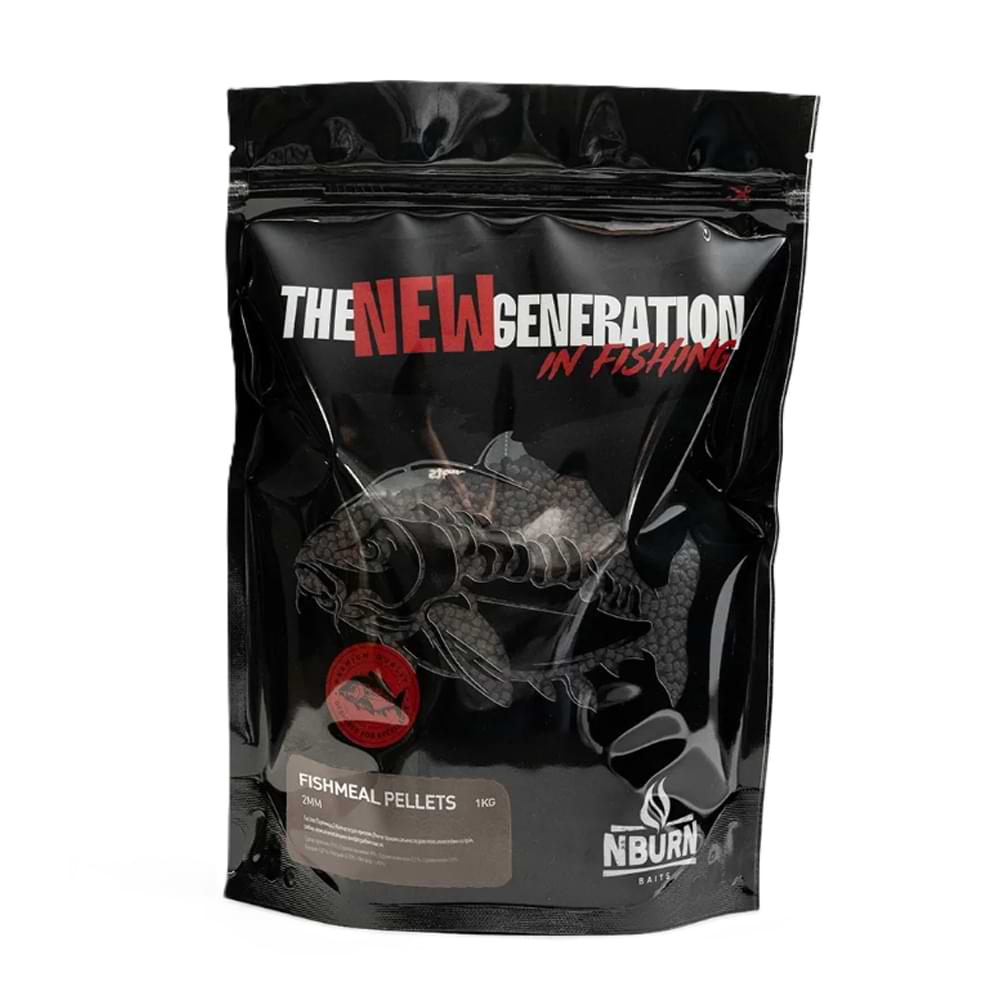 NBURN Baits Fish Meal Pellets 2mm 1kg