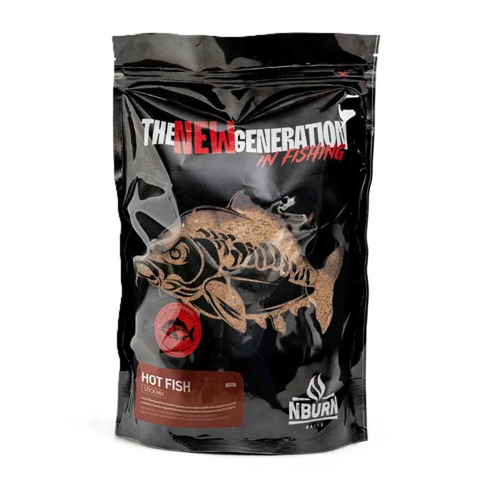 NBURN Baits Hot Fish Stick Mix 800g