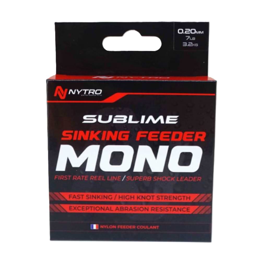 NYTRO Sublime Sinking Feeder Mono 150m
