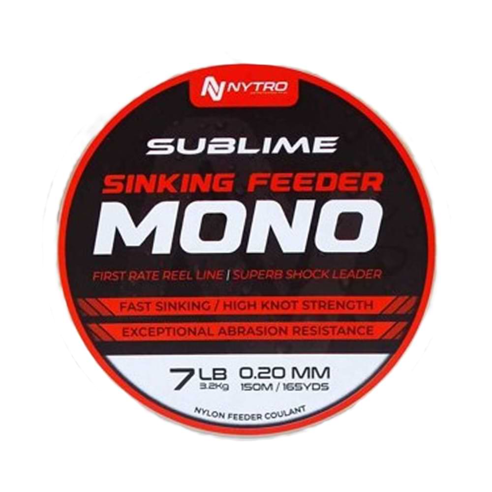 NYTRO Sublime Sinking Feeder Mono 150m