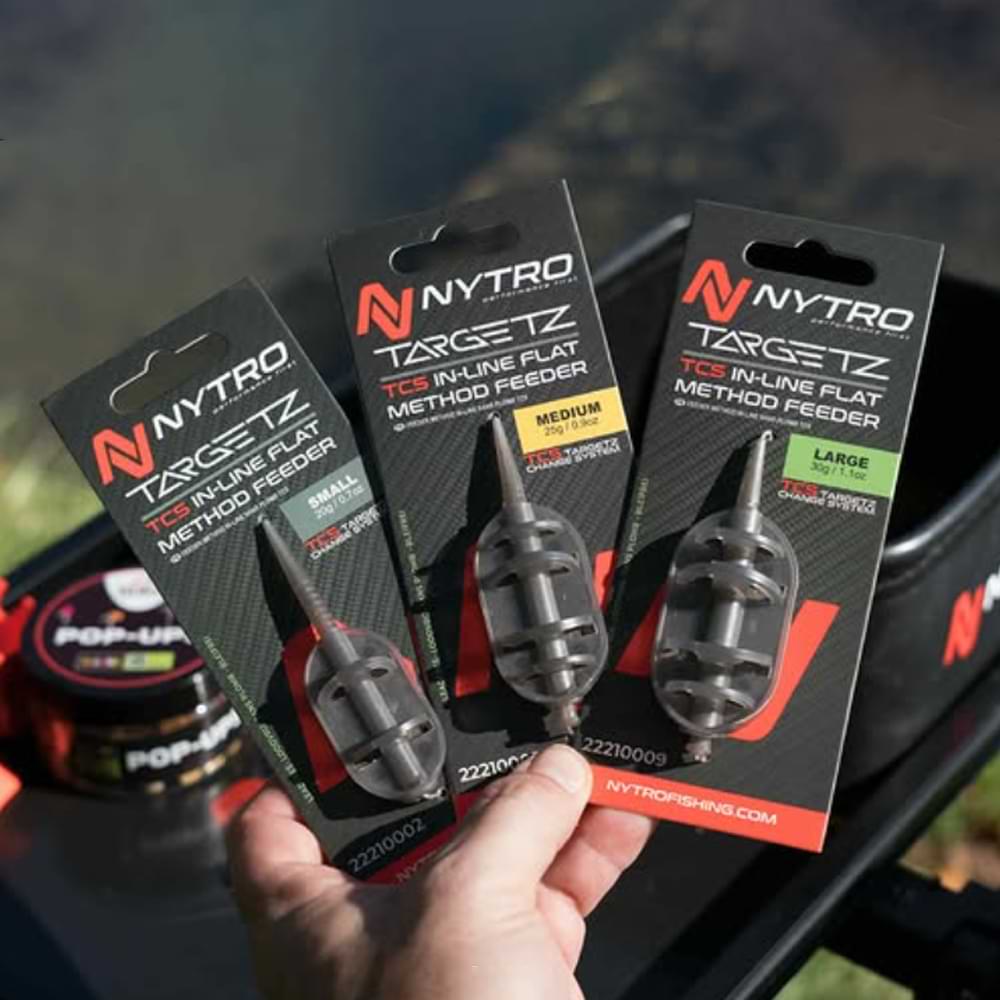 NYTRO Targetz TCS Inline Flat Method Feeder - Medium