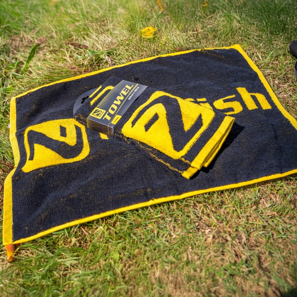 NUFISH Black Hand Towel