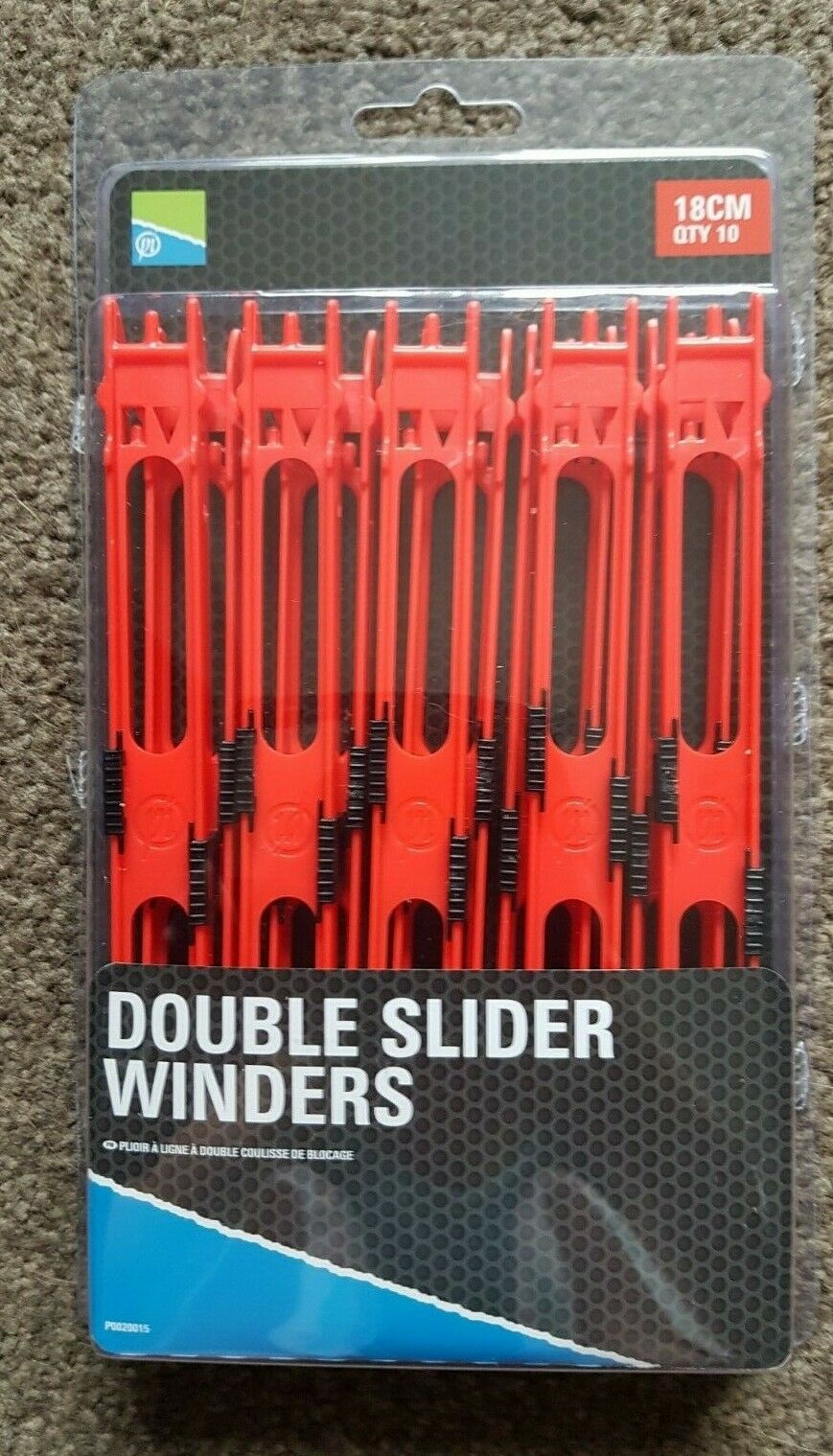 PRESTON Double Slider WInders 18cm Red