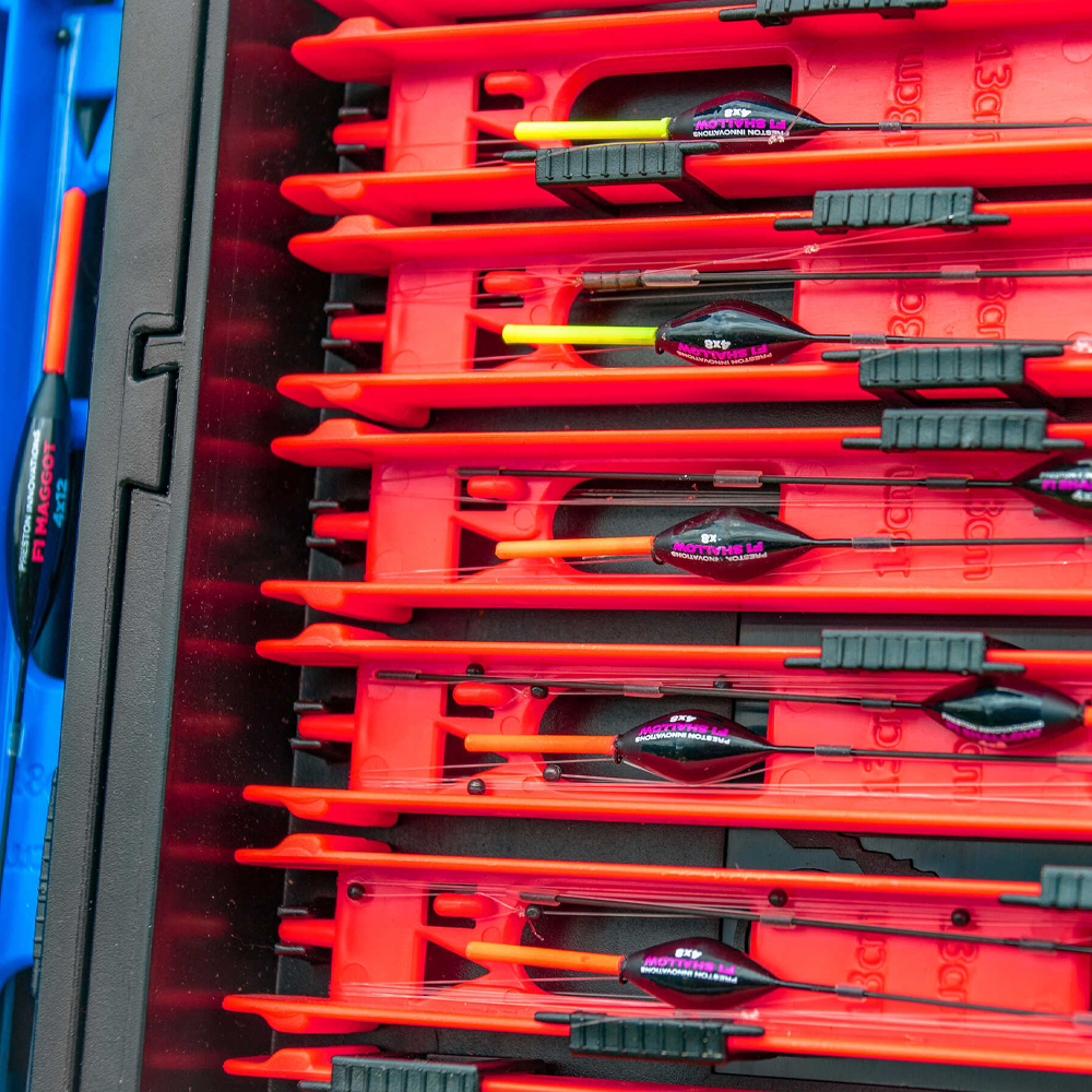 PRESTON Interlok Winder Tray - 13cm Red