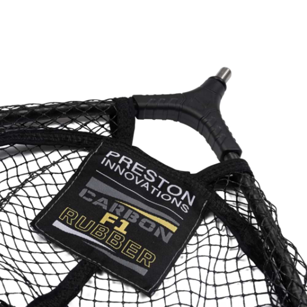 PRESTON Carbon F1 Latex Landing Net 16"