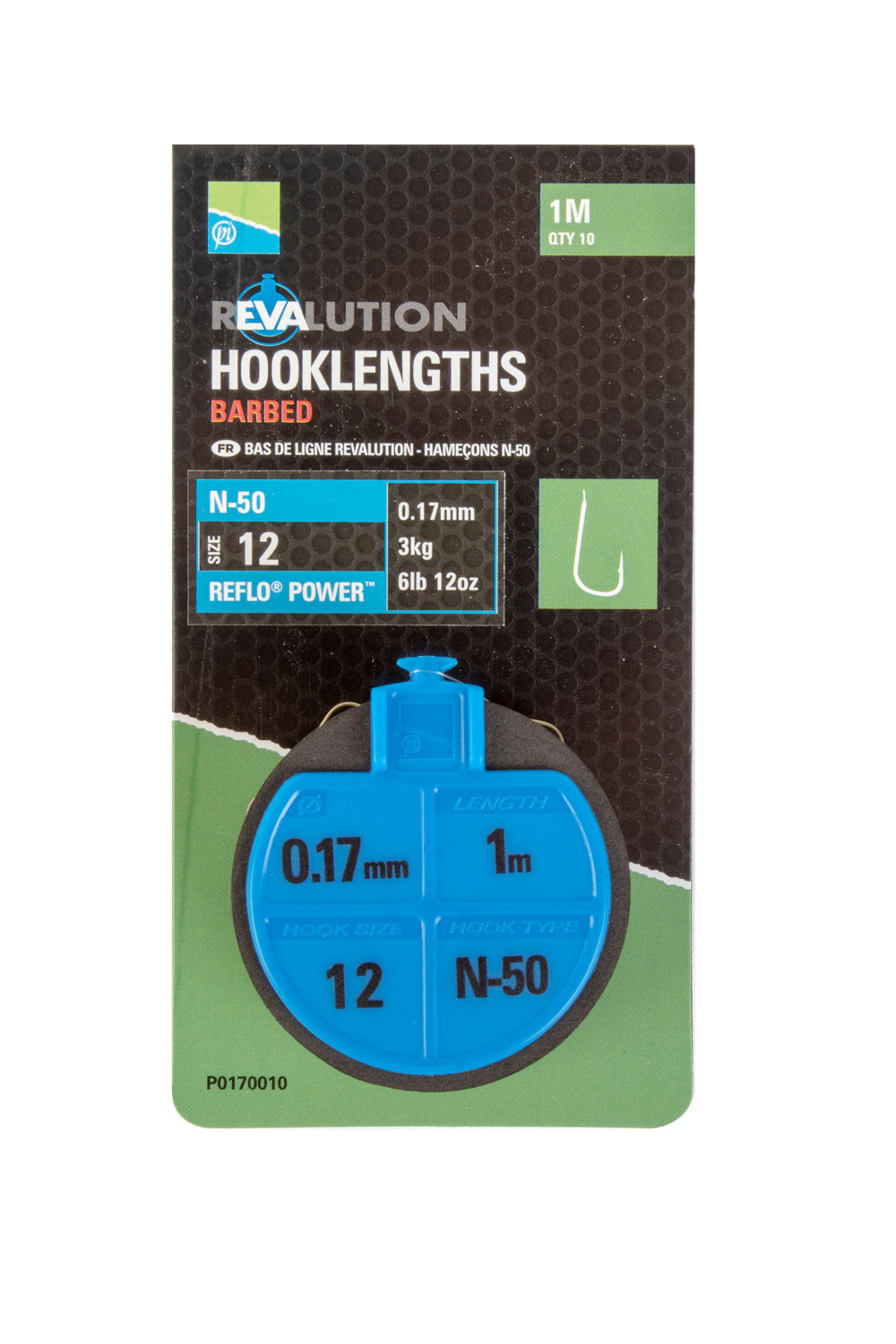 PRESTON Revalution Hooklengths N50 - 100cm