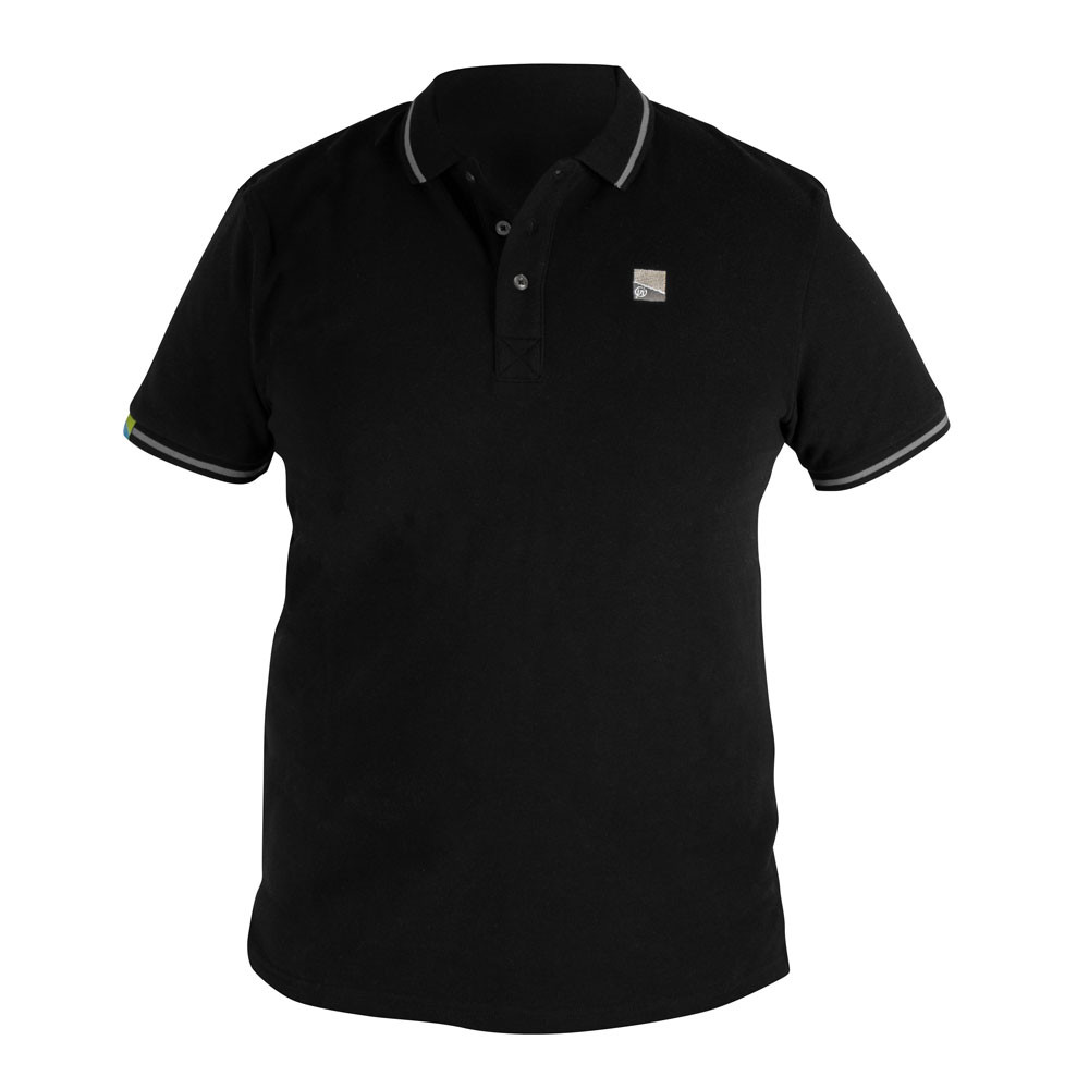 PRESTON Black Polo 