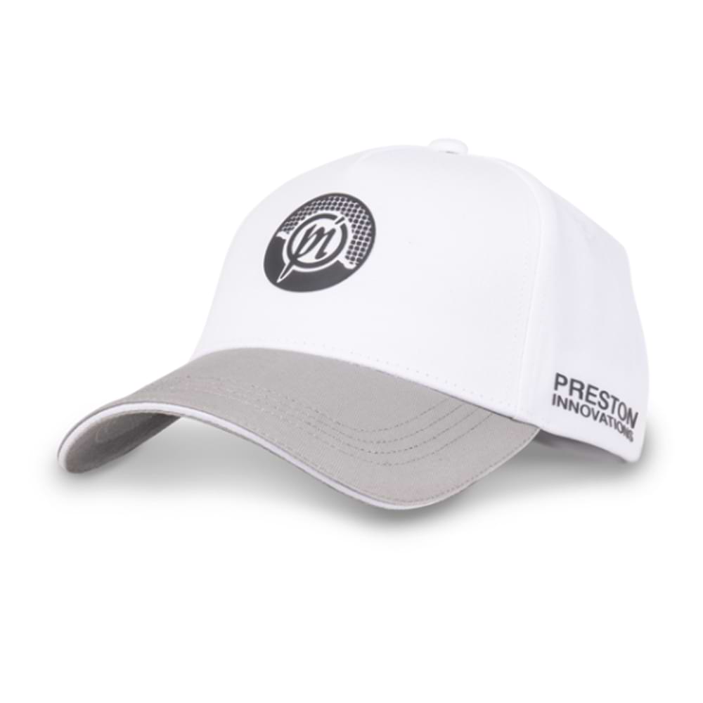 PRESTON White PI Logo Cap