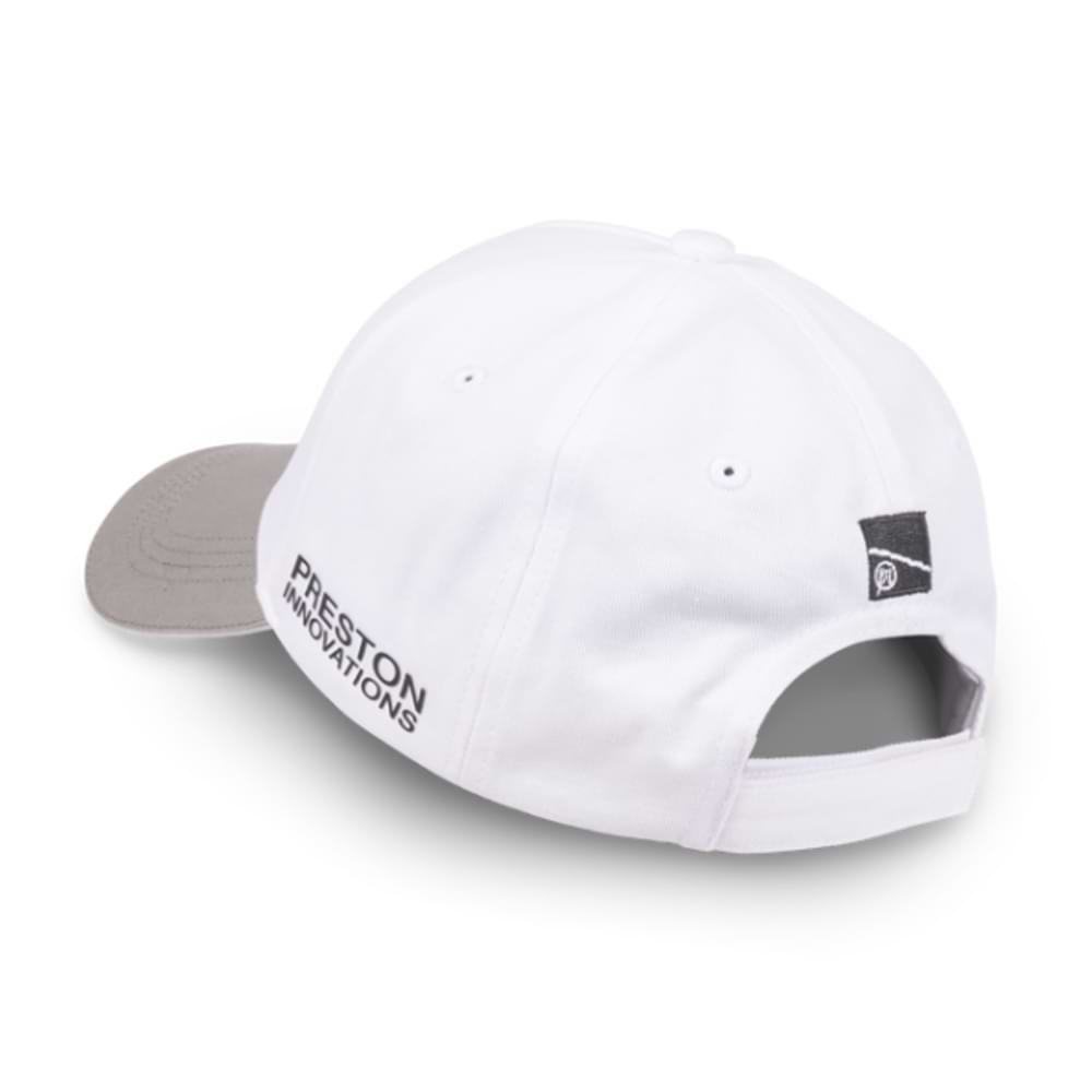 PRESTON White PI Logo Cap